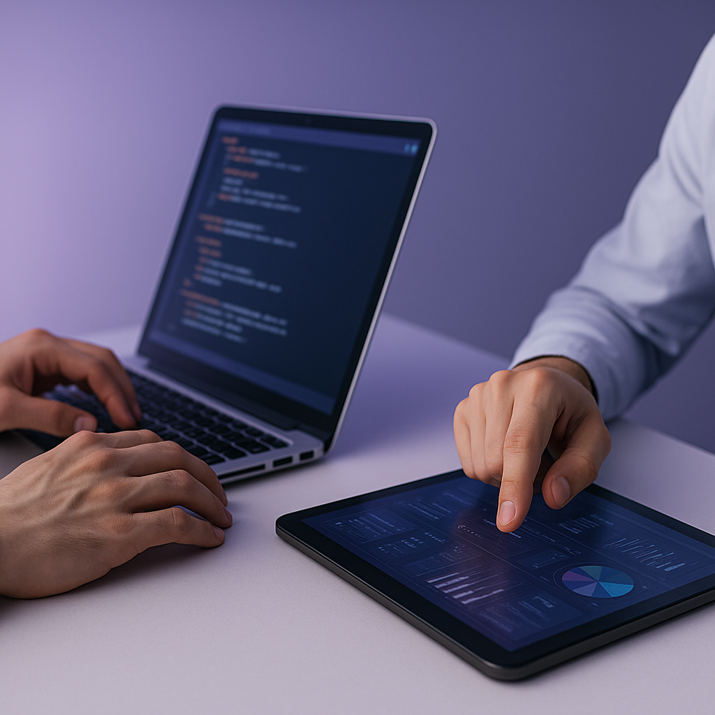 Digital transformation illustration